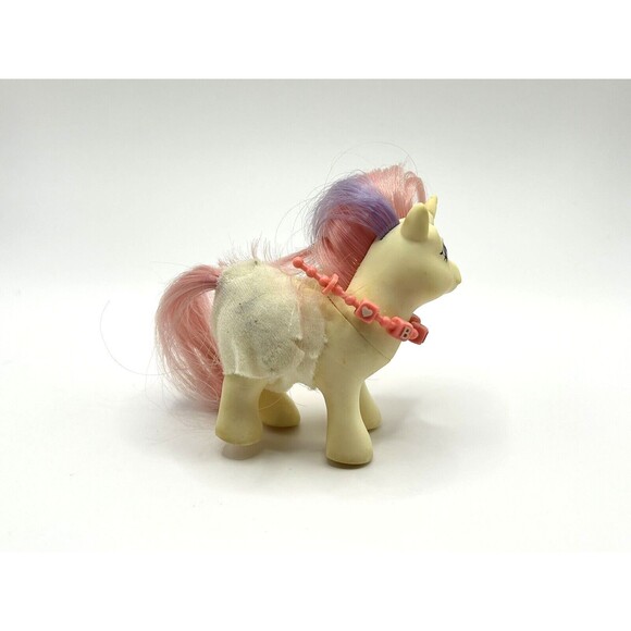 Vintage My Little Pony G1 1984 Baby Moondancer Figure w/ Diaper and Necklace MLP - Picture 5 of 12
